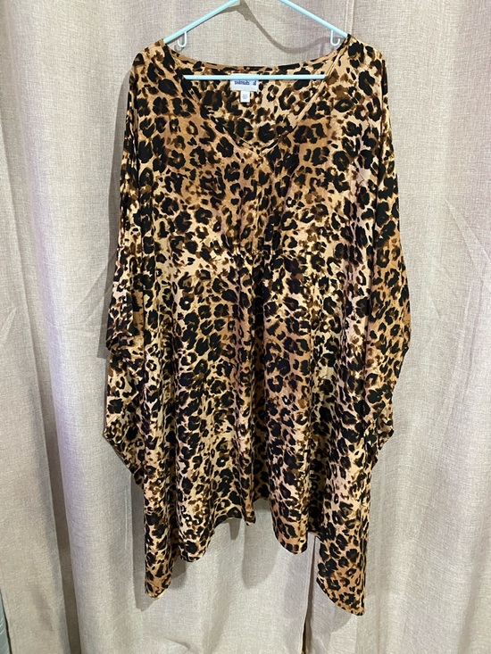 Swimsuits For All Other - Leopard Print Swim Suit Cover Up